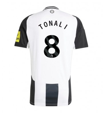 Newcastle United Sandro Tonali #8 Primera Equipación 2024-25 Manga Corta